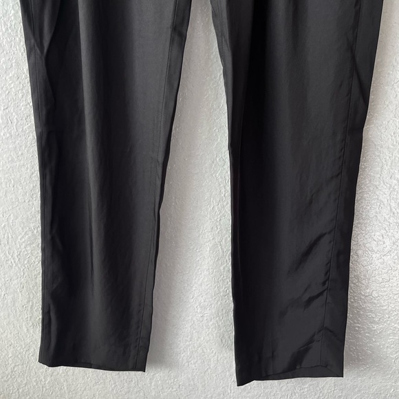 Helmut Lang Dress Pants Gray Tapered Leg Pleated High Waisted Loden size 2 - Picture 9 of 15
